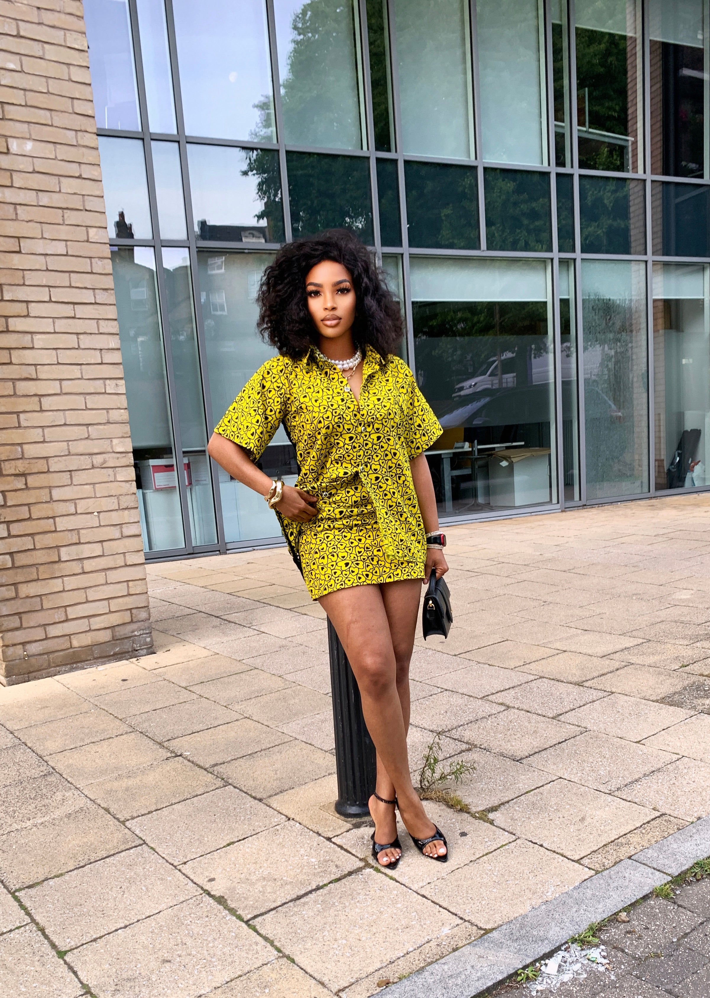 Collette Lace Back Shirt