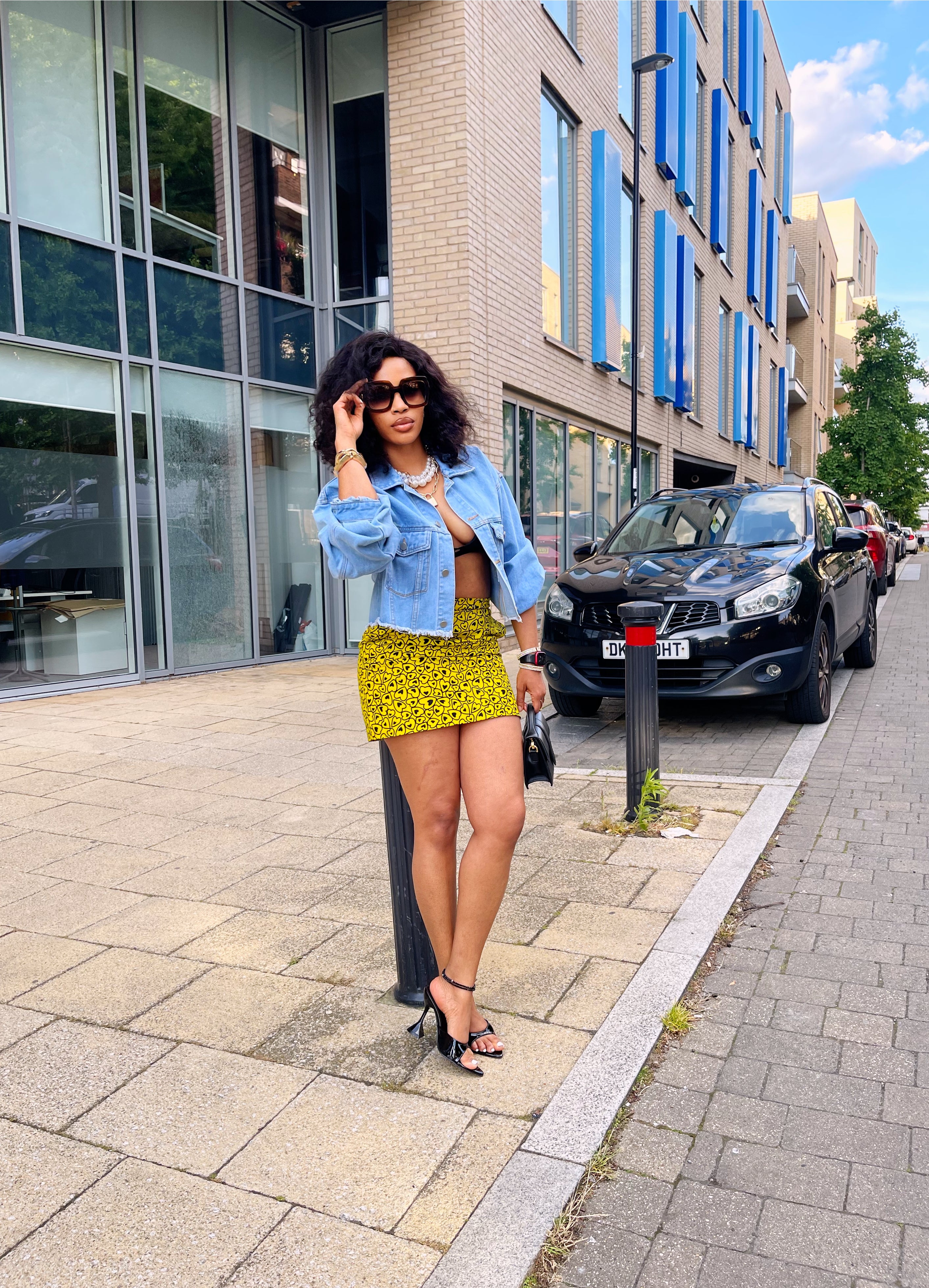 Collette Pencil Mini Skirt