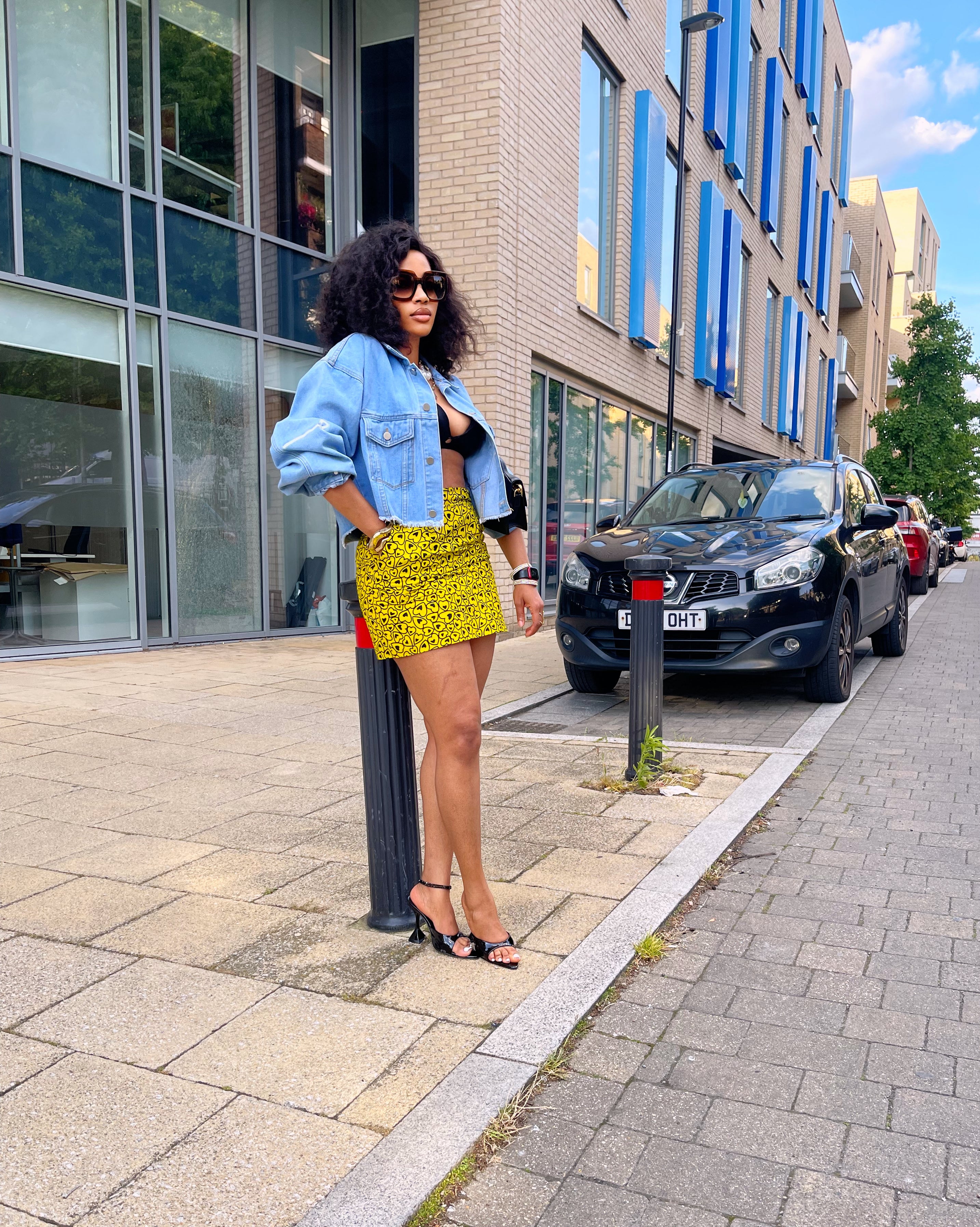 Collette Pencil Mini Skirt