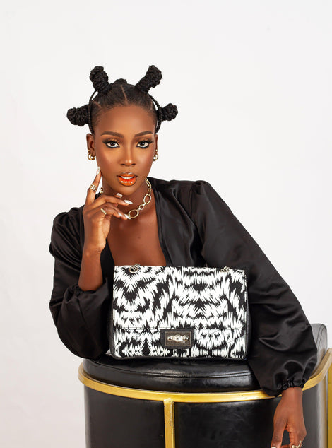 BOLU AFRICAN PRINT MIDI BAG - AmazinApparels