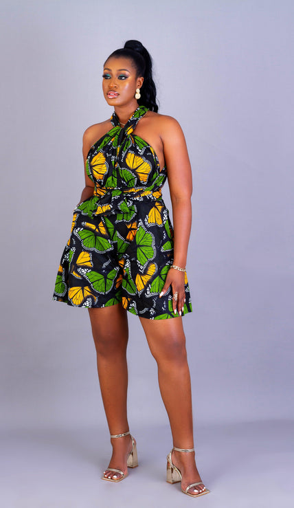 Isoken Infinity Playsuit - AmazinApparels