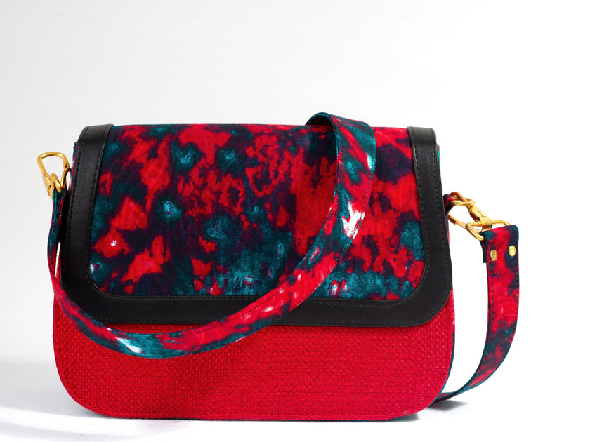 Tise African Print Mini Cross Body - AmazinApparels
